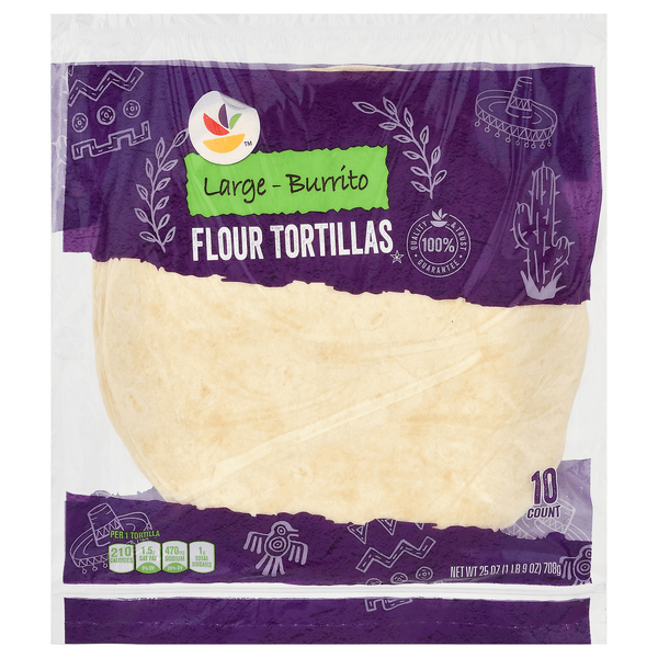 Save on Giant Flour Tortillas Large Burrito Size 10 ct Order Online Delivery Giant