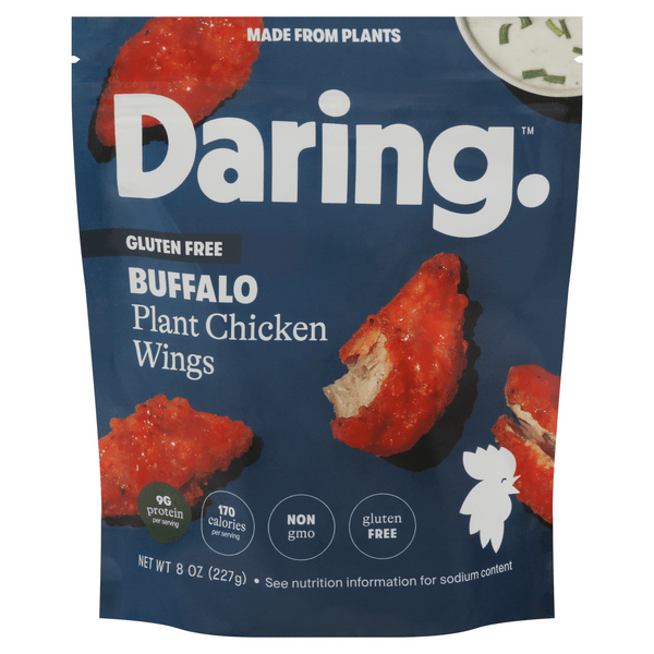 Save on Daring Plant Chicken Wings Buffalo Gluten FRee Order Online