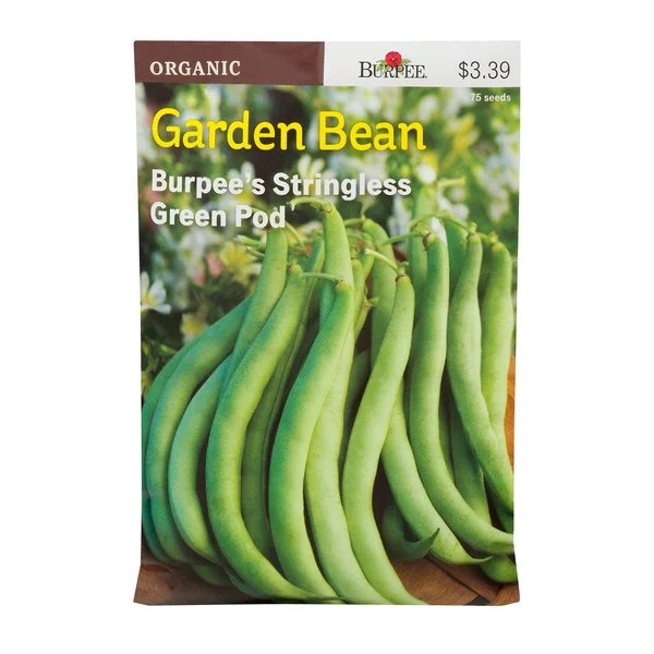 Save on Burpee Vegetable Garden Bean Stringless Green Pod Organic Order