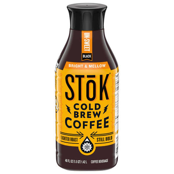 Save on SToK Cold Brew Coffee Beverage Bright & Mellow Black UnSweet