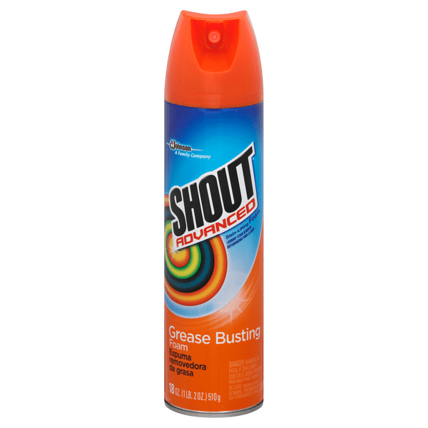 Save on Shout Advanced Grease Busting StainLifting Foam