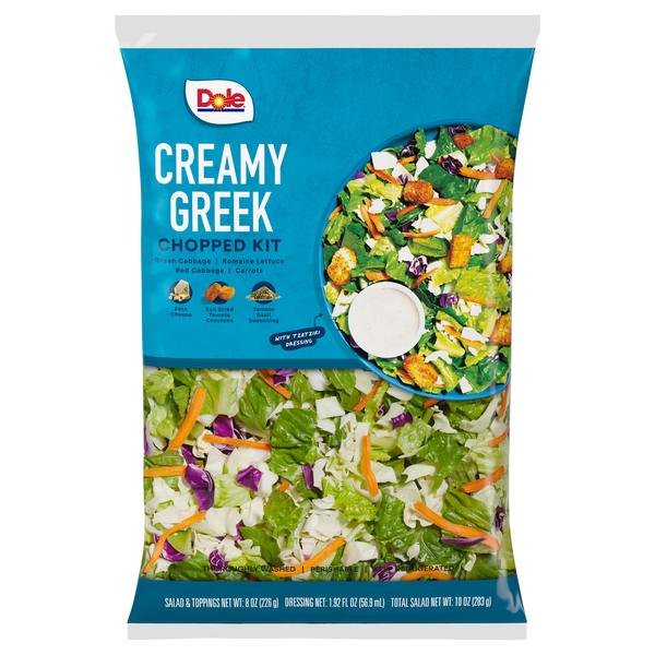 Save on Dole Creamy Greek Chopped Salad Kit Order Online Delivery