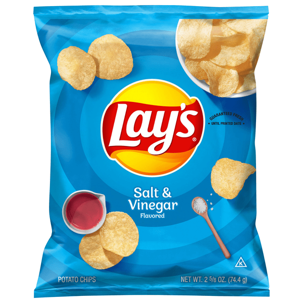 Save on Lay's Salt & Vinegar Potato Chips Order Online Delivery Stop