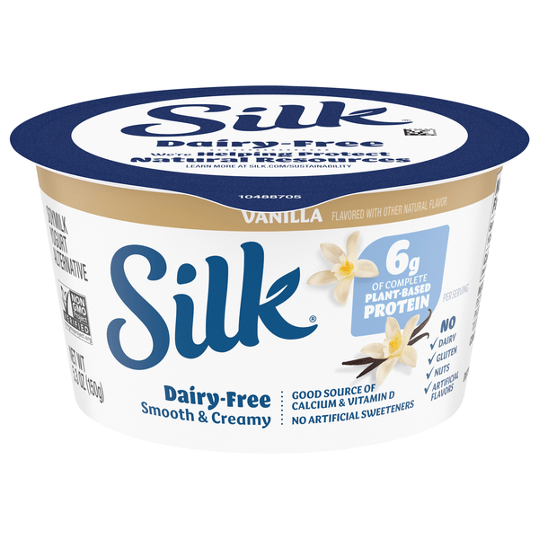 Save on Silk Dairy Free Vanilla Soymilk Yogurt Alternative Cup Order