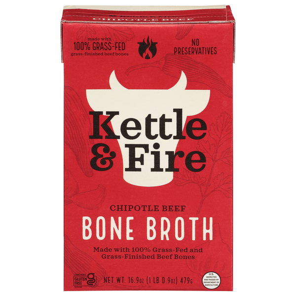 Save on Kettle & Fire 100 GrassFed Gluten Free Chipotle Beef Bone