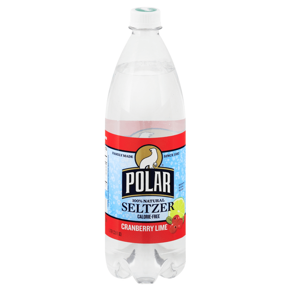 Save on Polar Seltzer Water Cranberry Lime 100 Natural Calorie Free