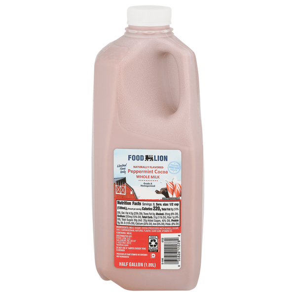 Save on Food Lion Peppermint Cocoa Milk Whole Order Online Delivery Food Lion