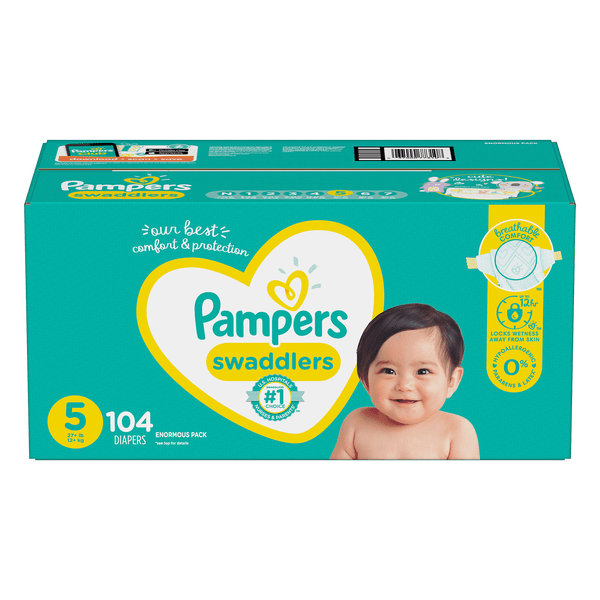 Save on Pampers Swaddlers Size 5 Diapers 27+ lbs Order Online Delivery