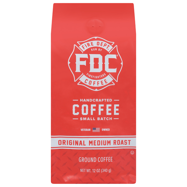 Save on Fire Dept. Coffee Original Medium Roast Ground Coffee Order Online Delivery Stop & Shop