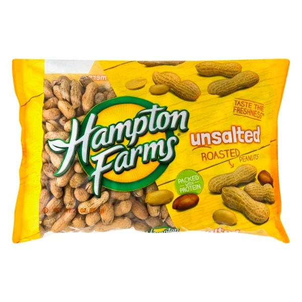 Save on Hampton Farms Peanuts Jumbo Roasted Unsalted Order Online