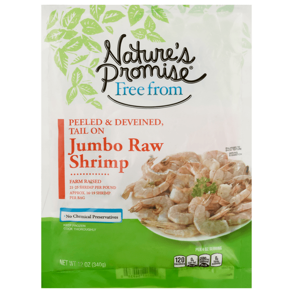 Save on Nature's Promise Jumbo Raw Shrimp ShellOn 2125 ct per lb