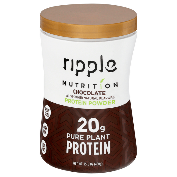 Save on Ripple Nutrition Protein Powder Chocolate Plant Based Order