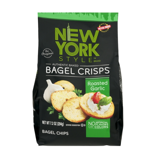 Save on New York Style Original Bagel Crisps Roasted Garlic Order