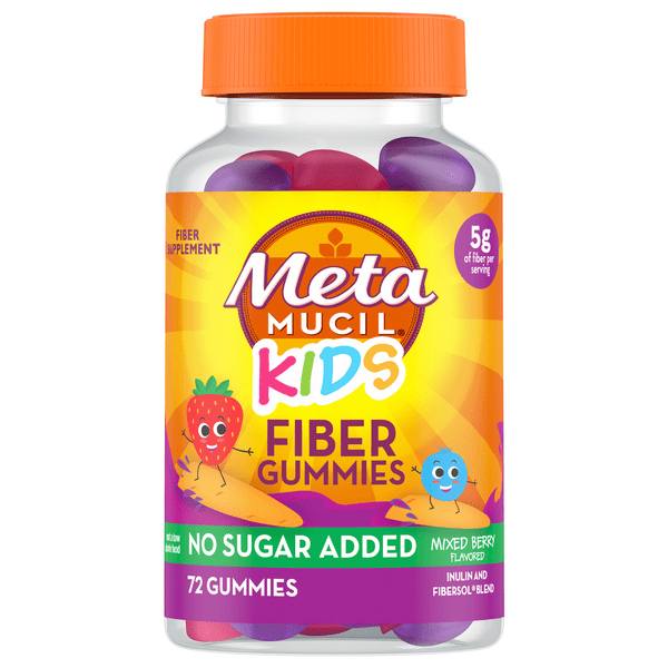 Save on Metamucil Kids Fiber Gummies Mixed Berry No Sugar Added Order
