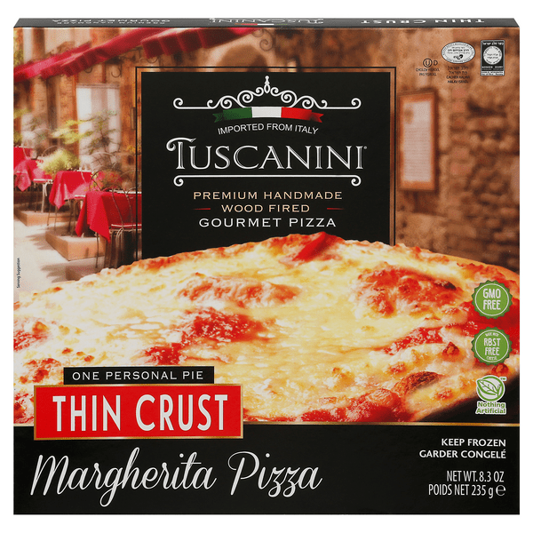 Save on Tuscanini Pizza Margherita Thin Crust Order Online Delivery