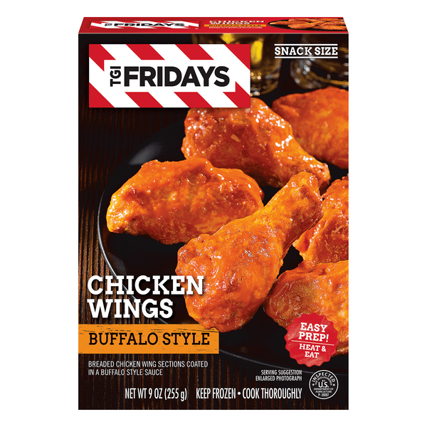 Save on TGI Fridays Breaded Chicken Wings Buffalo Style Sauce Frozen