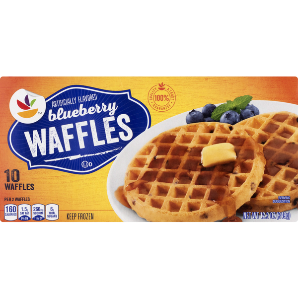 Eggo Blueberry Waffles Nutrition Label All Red Mania