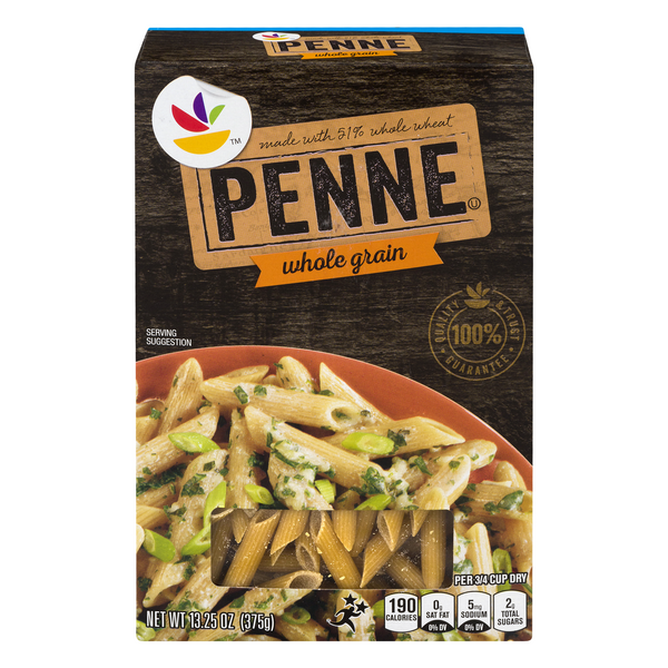 Whole Grain Pasta Nutrition Label