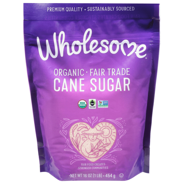 Save on Wholesome Cane Sugar Fair Trade Certified Organic Order Online