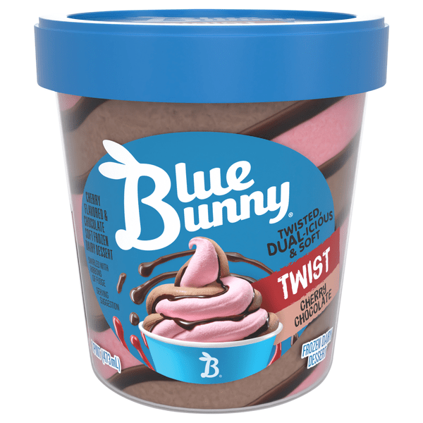 Save on Blue Bunny Twist Frozen Dairy Dessert Cherry Chocolate Order
