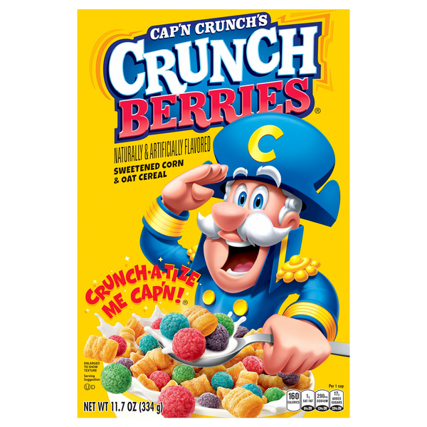 Save on Quaker Cap'n Crunch Cereal Crunch Berries Order Online Delivery
