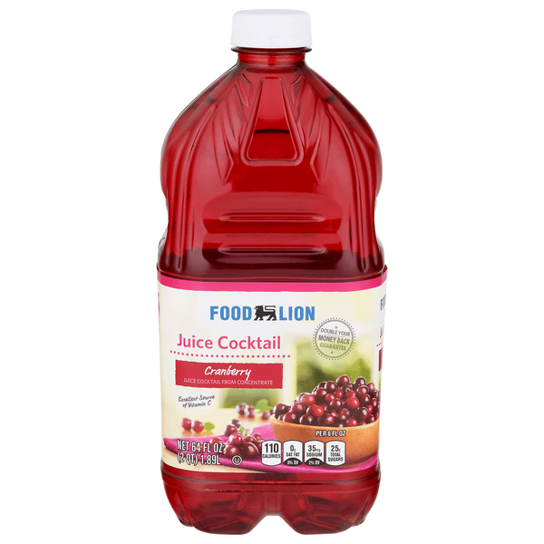 Save on Food Lion Juice Cocktail Cranberry Order Online Delivery Food