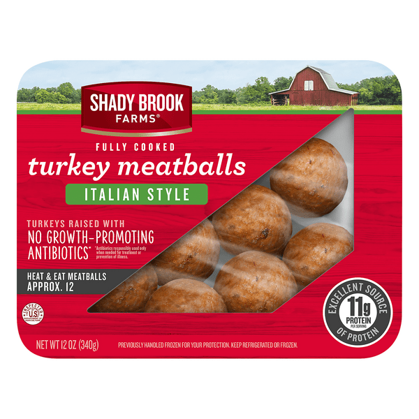Save on Shady Brook Farms Turkey Meatballs Italian Style Fully Cooked Order Online Delivery GIANT