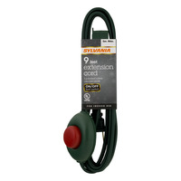 Save On Sylvania Indoor Extension Cord Green With On Off Foot Switch