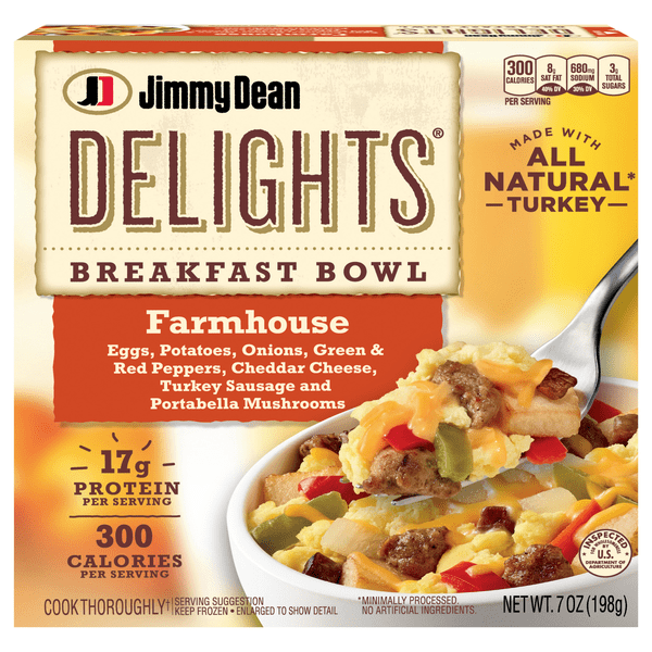 Save on Jimmy Dean Delights Farmhouse Breakfast Bowl Frozen Meal Order
