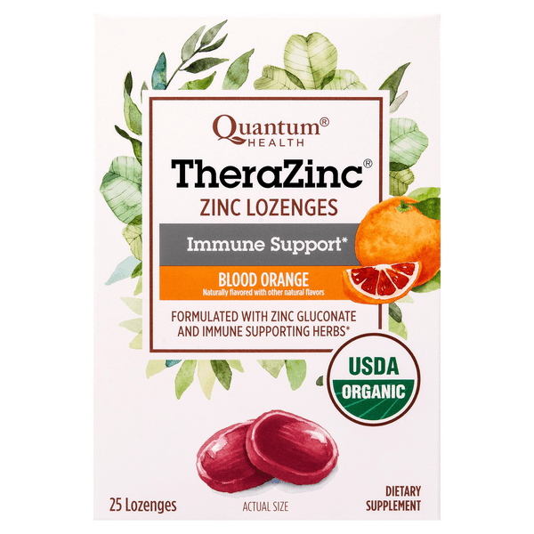 Save on Quantum Health TheraZinc Zinc Lozenges Blood Orange Order Online Delivery Stop & Shop