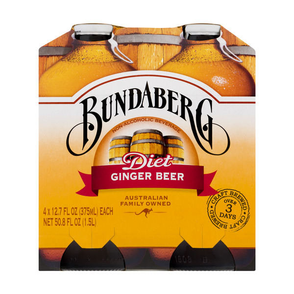 Save on Bundaberg Ginger Beer Diet 4 pk Order Online Delivery Giant