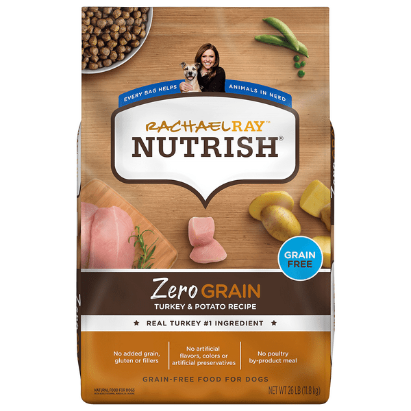 Save on Rachael Ray Nutrish Zero Grain Dry Dog Food Turkey & Potato