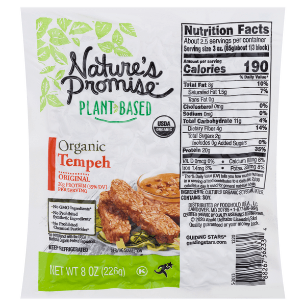 Save on Nature's Promise PlantBased Tempeh Organic Order Online