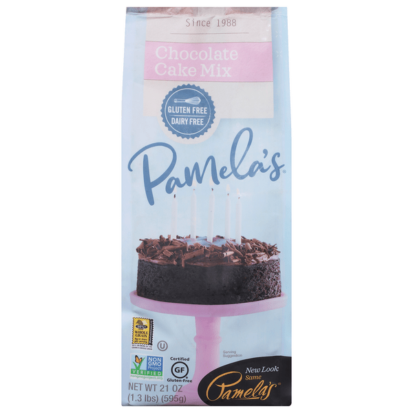 Save on Pamela's Cake Mix Chocolate Gluten & Dairy Free Order Online Delivery Stop & Shop