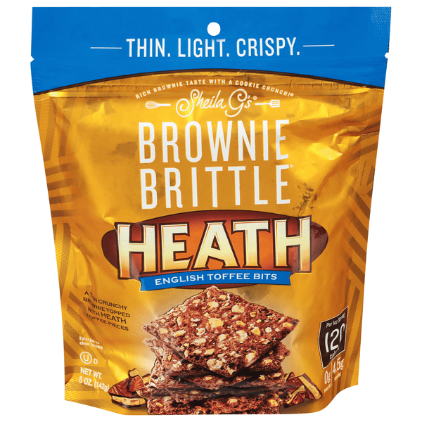 Save on Sheila G's Brownie Brittle Heath English Toffee Bits Order