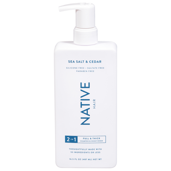 Save on Native Hair 2 In 1 Shampoo & Conditioner Sea Salt & Cedar Order Online Delivery GIANT