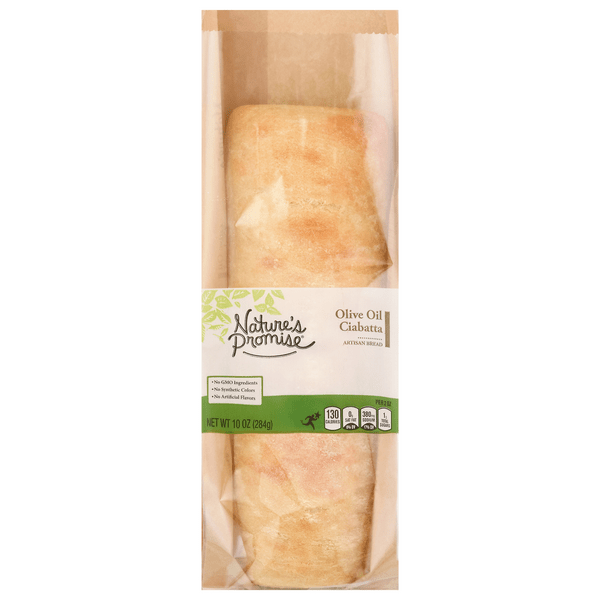 Save on Nature's Promise Ciabatta Bread Olive Oil Order Online Delivery