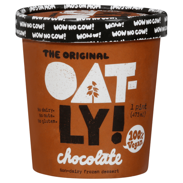 Save on Oatly! The Original NonDairy Frozen Dessert Chocolate Vegan Order Online Delivery