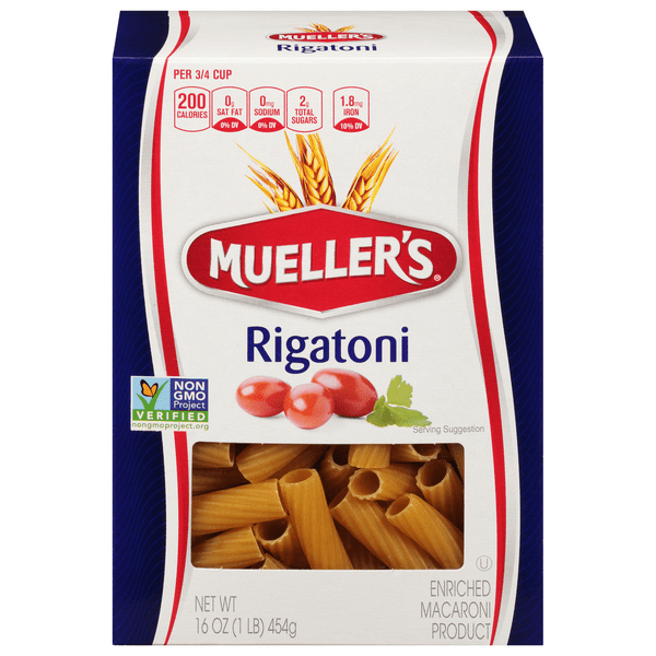 Save on Mueller's Rigatoni Pasta Order Online Delivery Food Lion