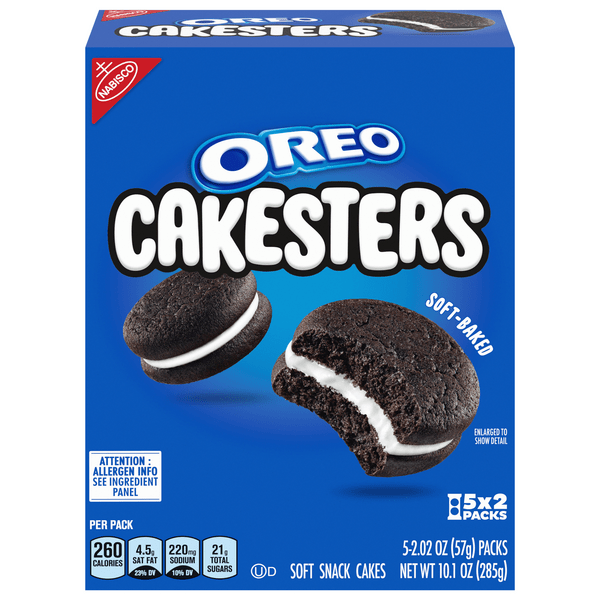 Save on OREO Cakesters Soft Snack Cakes 5 ct Order Online Delivery Giant