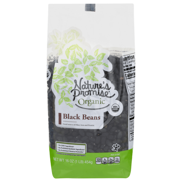 Save on Nature's Promise Organic Dried Black Beans Gluten Free Order