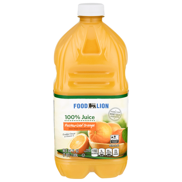 Save on Food Lion 100 Orange Juice Order Online Delivery Food Lion