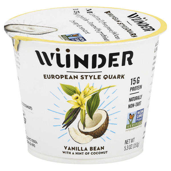 Save on Wunder European Style Quark Yogurt Vanilla Bean Order Online