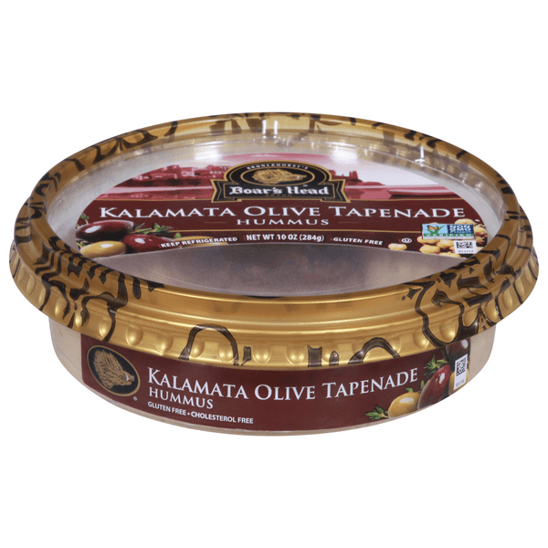 Save on Boar's Head Hummus Kalamata Olive Tapenade Order Online