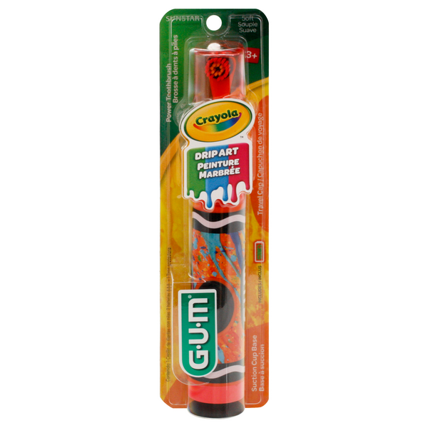 Save on Crayola GUM Power Toothbrush Order Online Delivery MARTIN'S