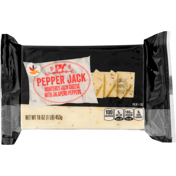 Save on Giant Pepper Jack Cheese Chunk Natural Order Online Delivery Giant