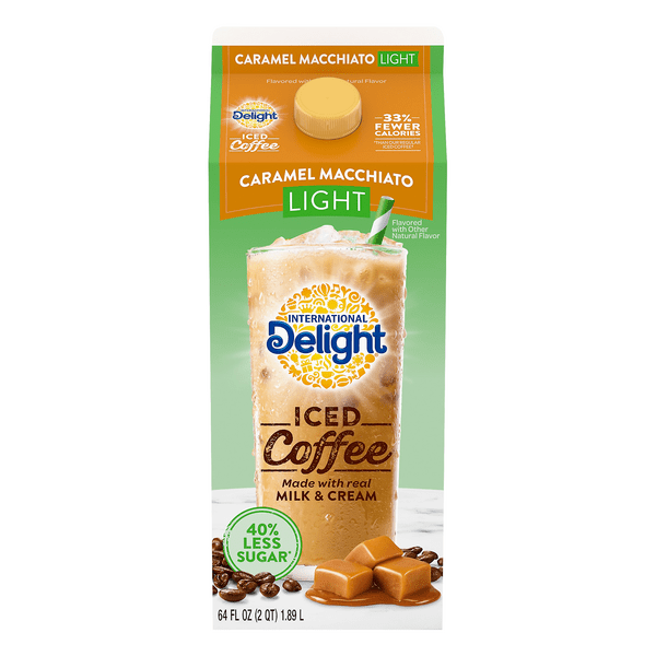 Save on International Delight Iced Coffee Caramel Macchiato Light