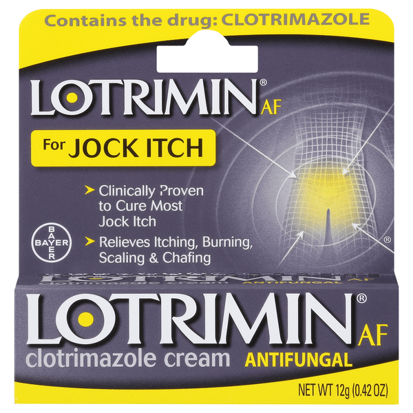 Save on Lotrimin AF Antifungal Jock Itch Clotrimazole Cream Order