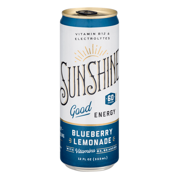 Save on Sunshine Energy Drink Blueberry Lemonade Order Online Delivery