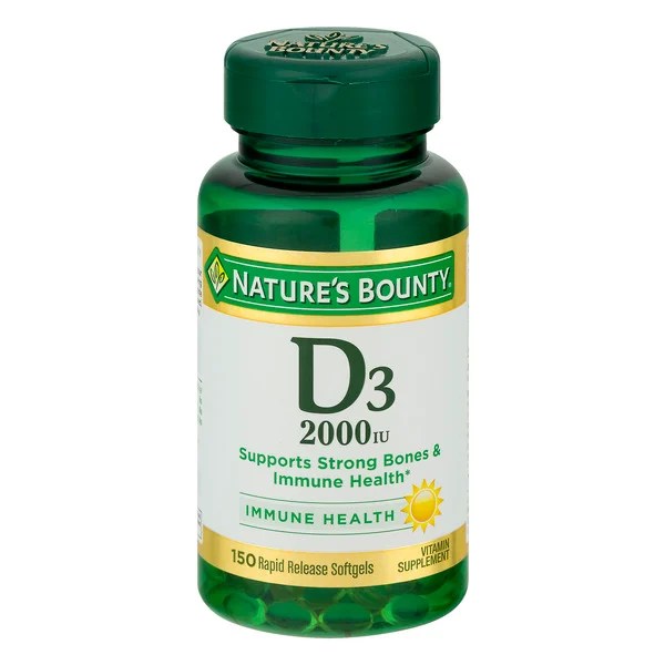 Save on Nature's Bounty Vitamin D32000 IU Super Strength Supplement